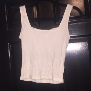white brandy melville tank